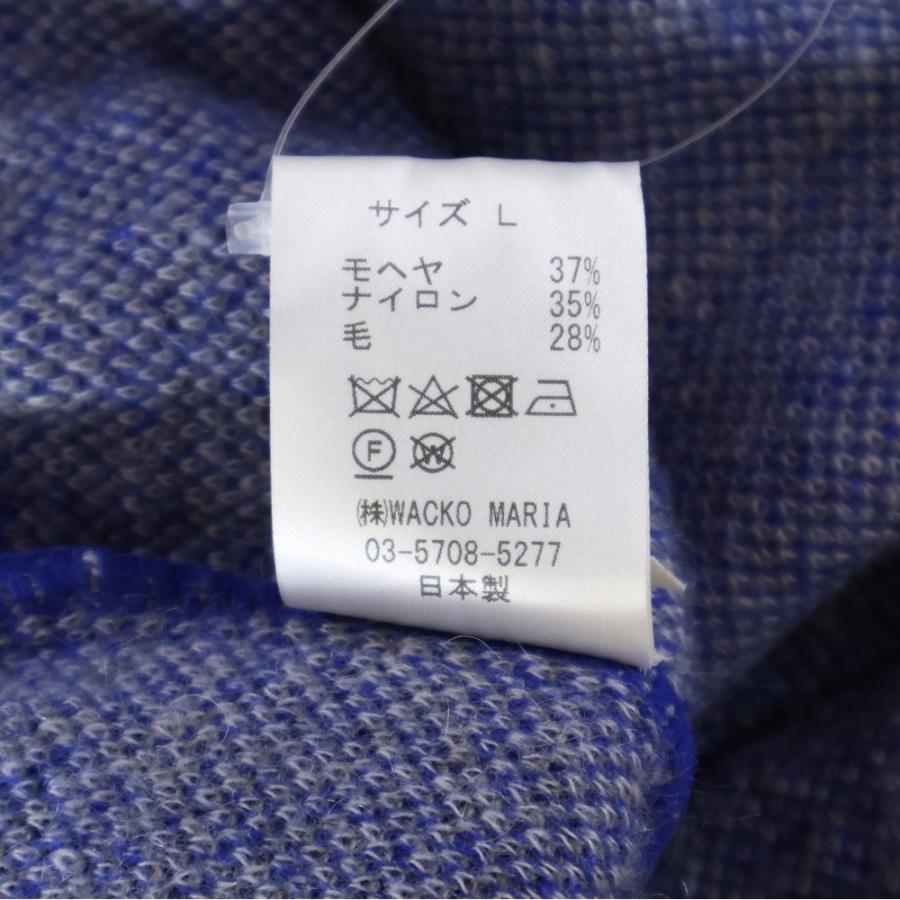 WACKO MARIA（ワコマリア） 23AW LOGO MOHAIR KNIT JACQUARD SWEATER