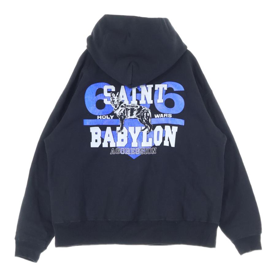 SAINT MICHAEL セントマイケル スウェットフーディー パーカー L SAINT MICHAEL セントマイケル 25AW BBLN HOODIE バビロンフーディー