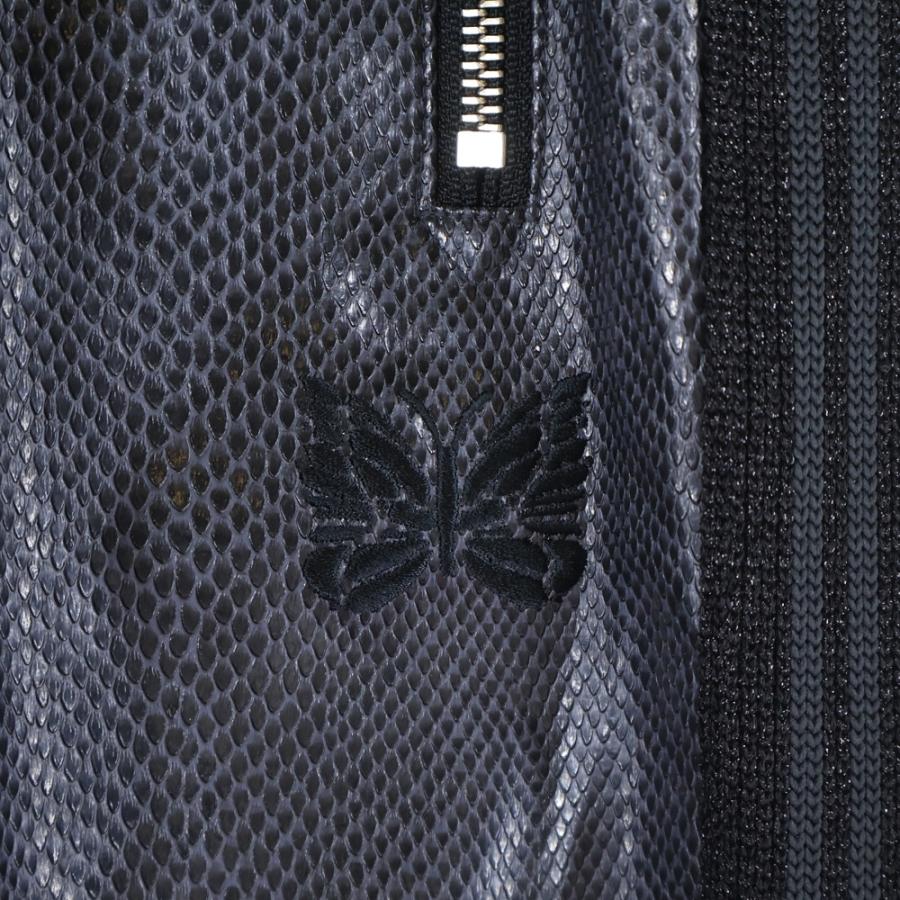 Needles（ニードルス） 24AW×NUBIAN TRACK PANTS SYNCETIC LEATHER