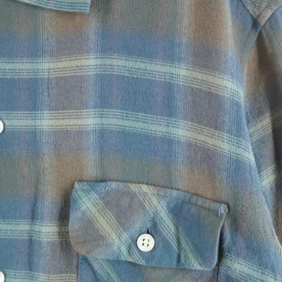 WTAPS（ダブルタップス） VATOS L/S レーヨン オンブレチェック 長袖