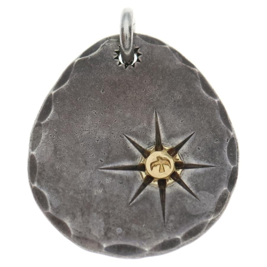 goro's（ゴローズ） 印台ズレ たたきメタル大 ペンダントトップ