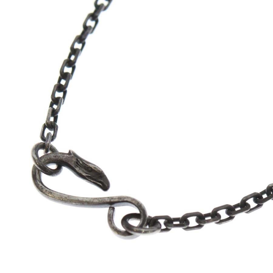 goro's（ゴローズ） イーグルフック細角チェーンネックレス シルバー