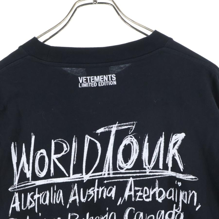 VETEMENTS（ヴェトモン） 22SS World Tour T-Shirt ワールドツアー