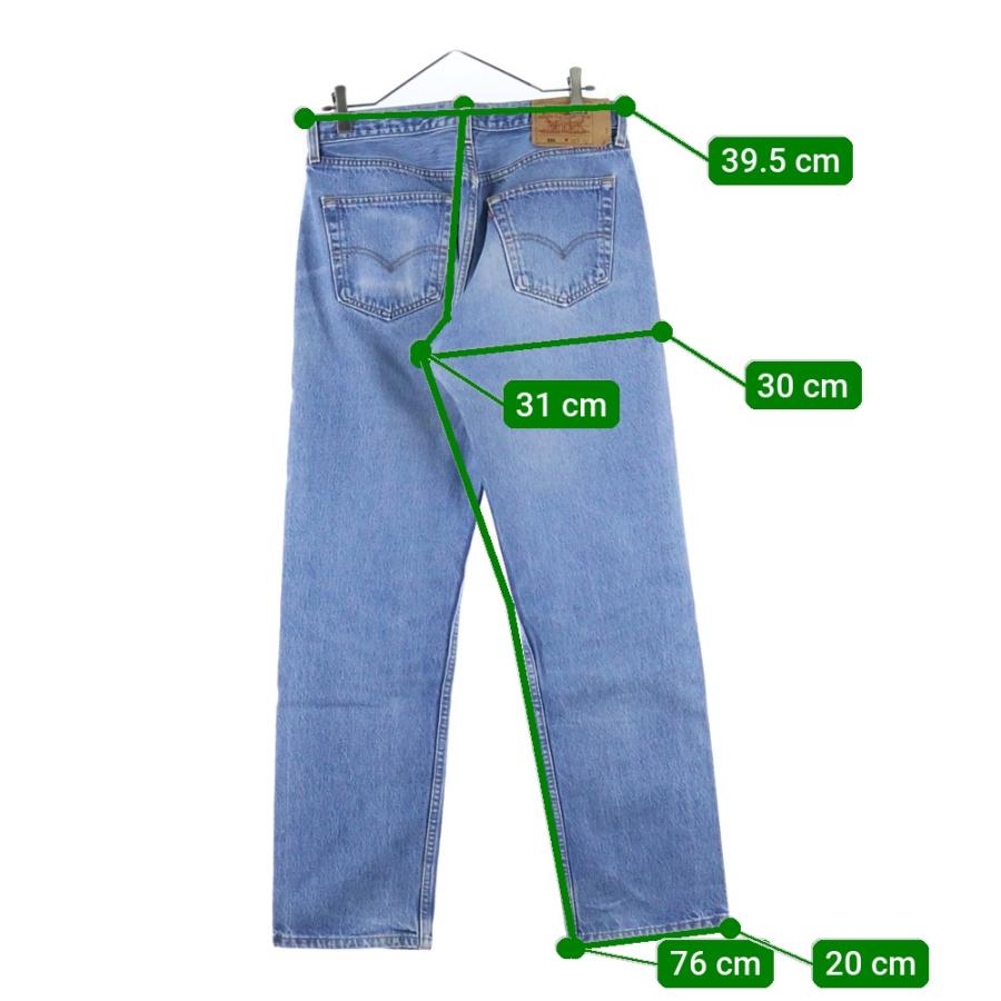 Levi's（リーバイス） 90s 501 USA製 ボタン裏532 ストレートデニム