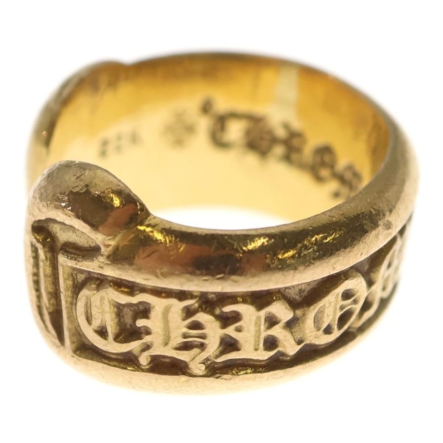 CHROME HEARTS（クロムハーツ） 22K SM SCROLL LABEL スモール