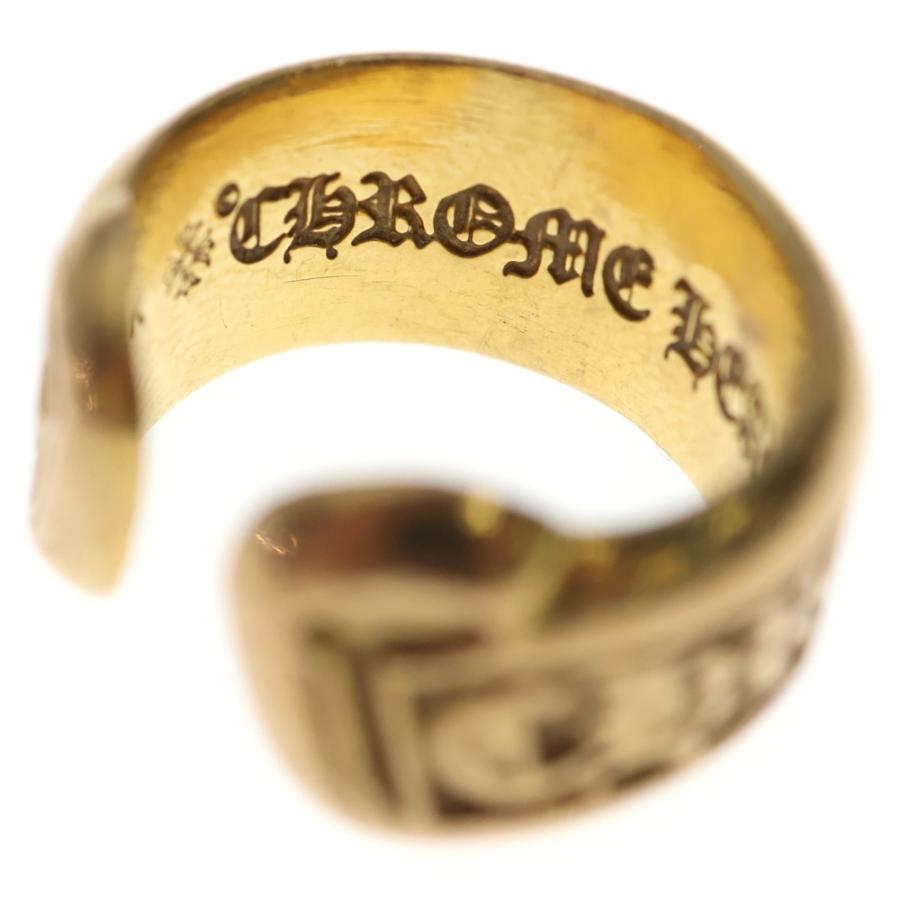 CHROME HEARTS（クロムハーツ） 22K SM SCROLL LABEL スモール