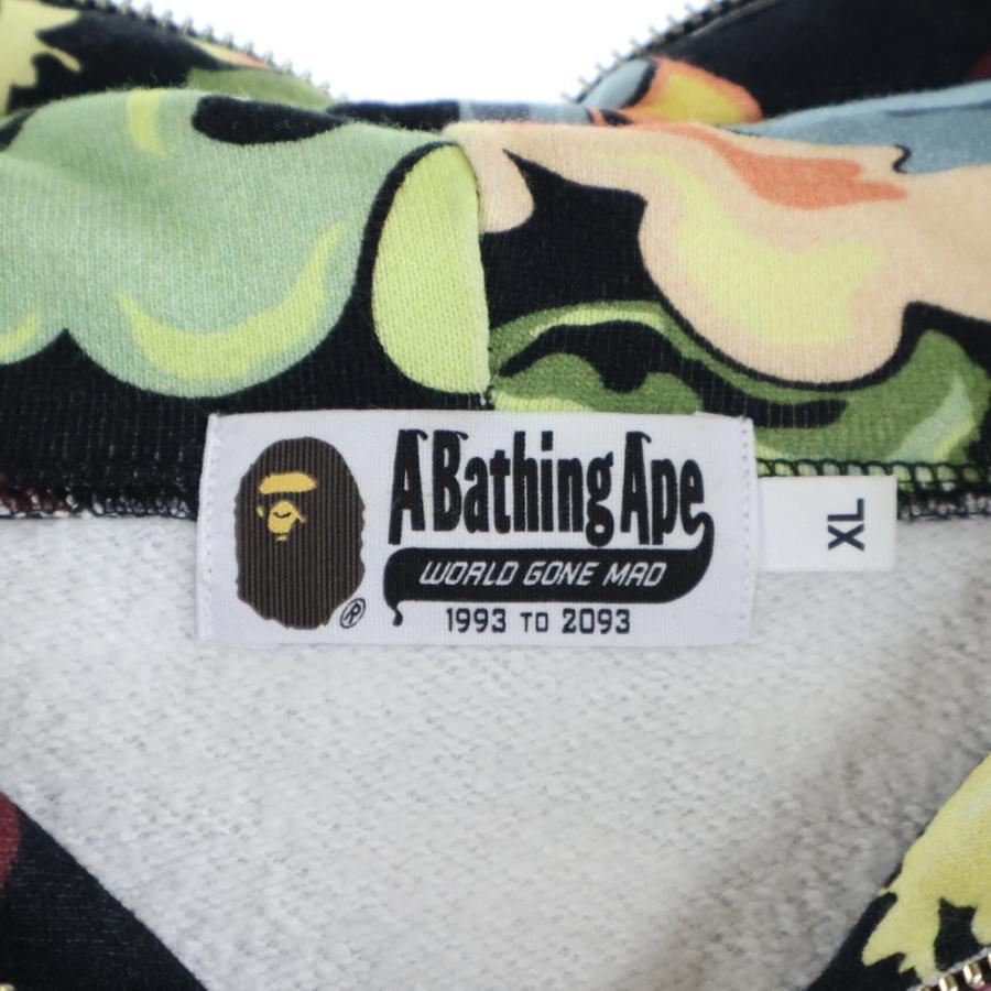 A BATHING APE（アベイシングエイプ） ART CAMO SHARK FULL ZIP HOODIE