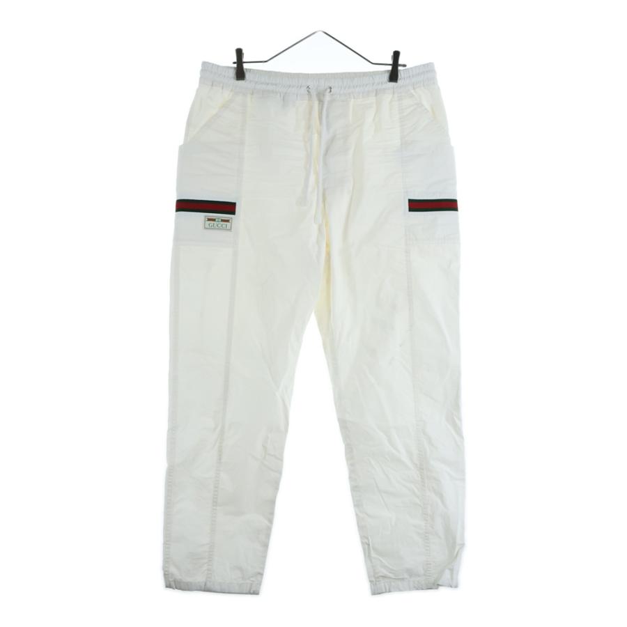 GUCCI（グッチ） 21AW シェリーライン ジョガーパンツ ホワイト 604171