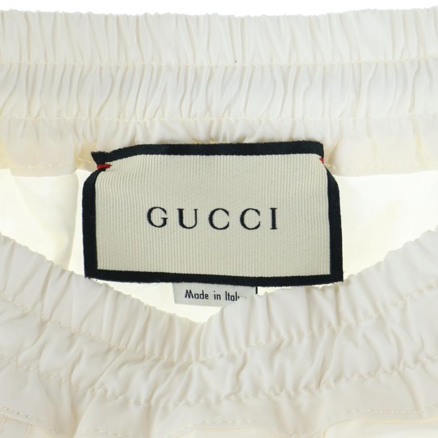 GUCCI（グッチ） 21AW シェリーライン ジョガーパンツ ホワイト 604171