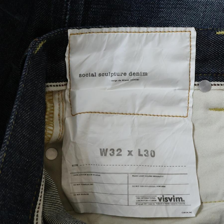 visvim（ヴィズヴィム） ヴィスヴィム SOCIAL SCULPTURE DENIM 03NW
