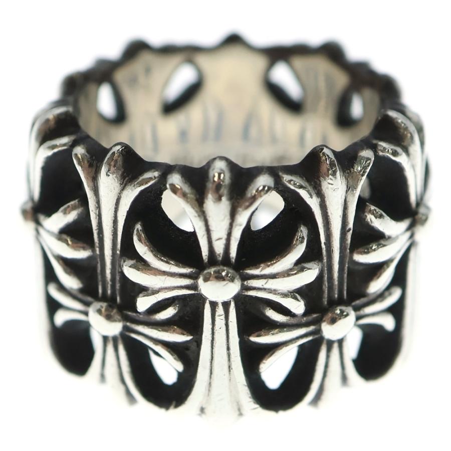 クロムハーツ　Chrome hearts セメタリークロス　リング　24号 CHROME HEARTS（クロムハーツ） CEMETERY セメタリー クロスリング