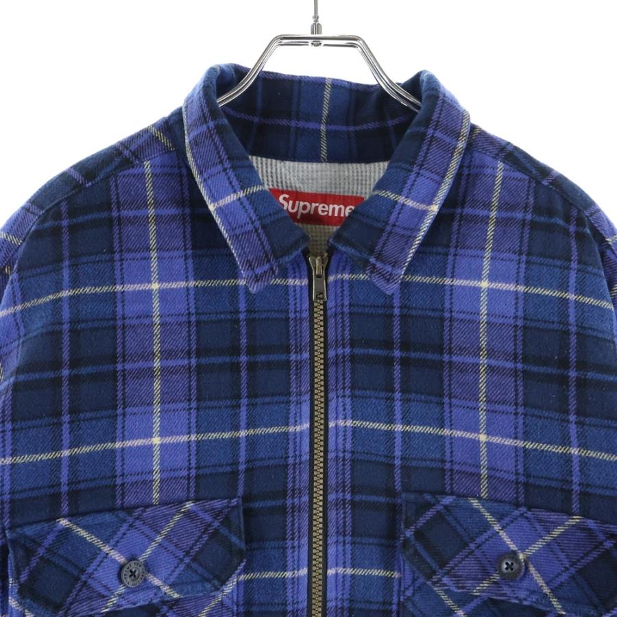 Supreme（シュプリーム） 25AW Thermal Lined Zip Flannel Shirt