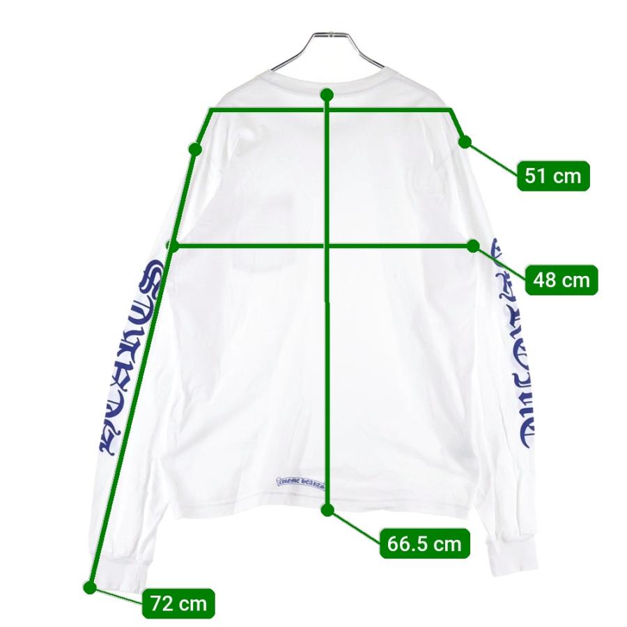 新品　クロムハーツ(chrome hearts) ネックロゴプリント L CHROME HEARTS(クロムハーツ) Neck Logo ネックロゴ アームプリント