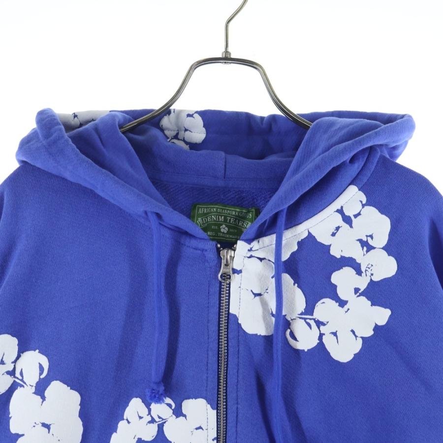DENIM TEARS デニムティアーズ COTTON WREATH ZIP UP HOODIE コットン
