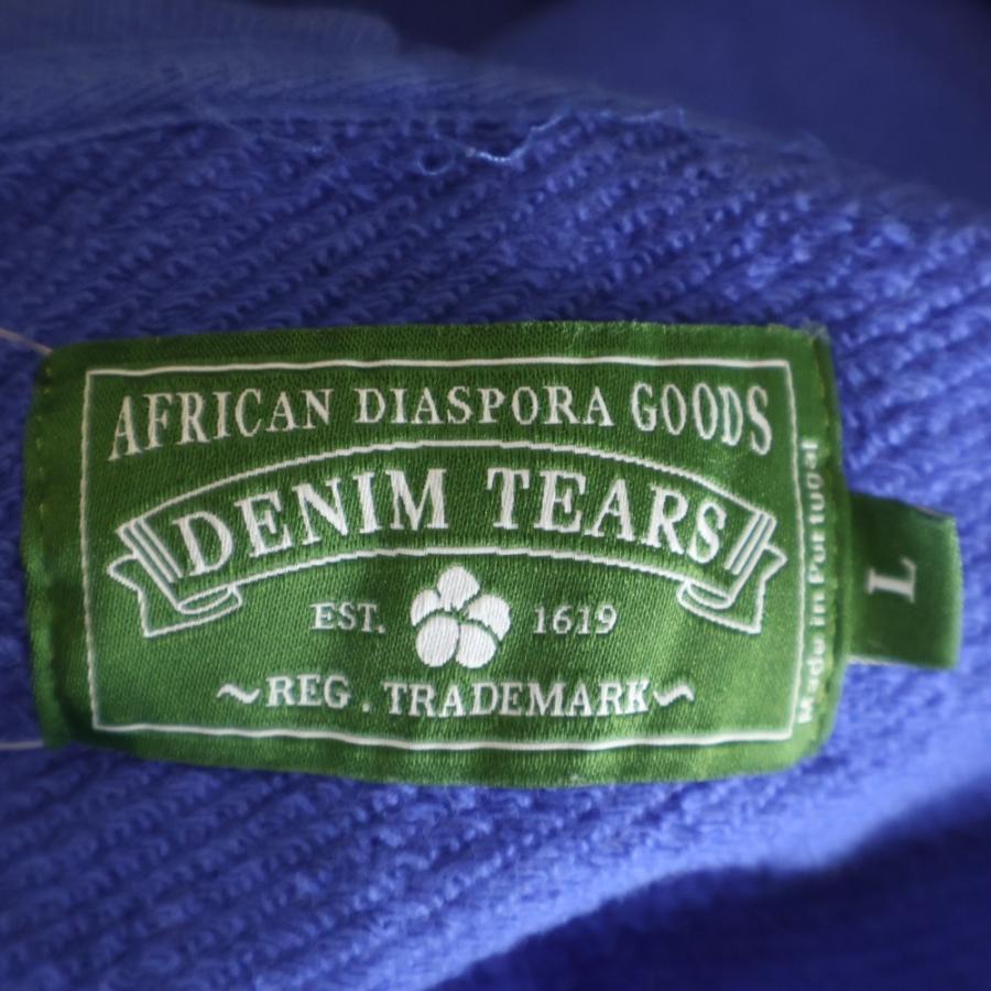 DENIM TEARS デニムティアーズ COTTON WREATH ZIP UP HOODIE コットン