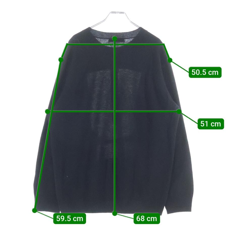UNDERCOVER（アンダーカバー） 24AW フロントロゴ クルーネック ウール 