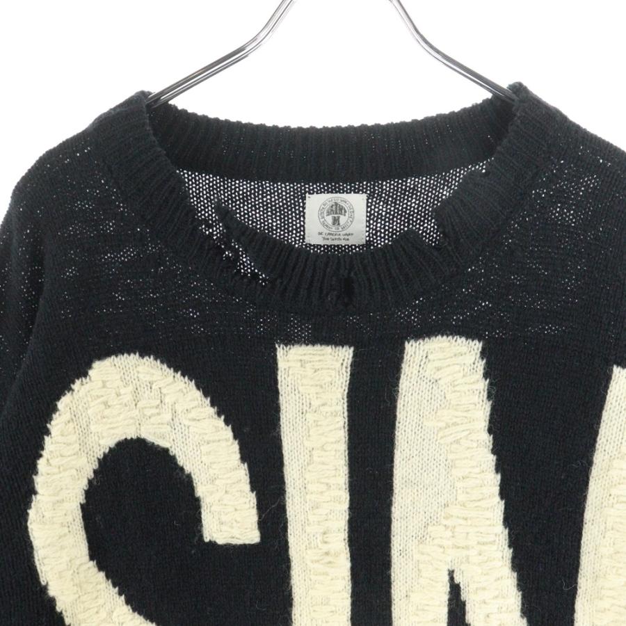 SAINT MICHAEL セントマイケル 21AW WOOL SWTER SIN ウール 長袖