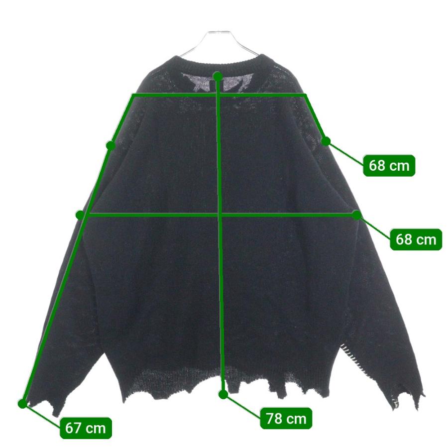 SAINT MICHAEL セントマイケル 21AW WOOL SWTER SIN ウール 長袖