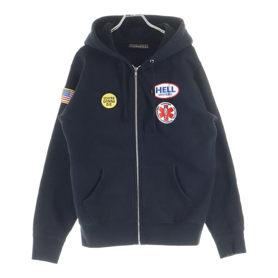 Supreme（シュプリーム） 17AW × Hysteric Glamour Patches Zip Up