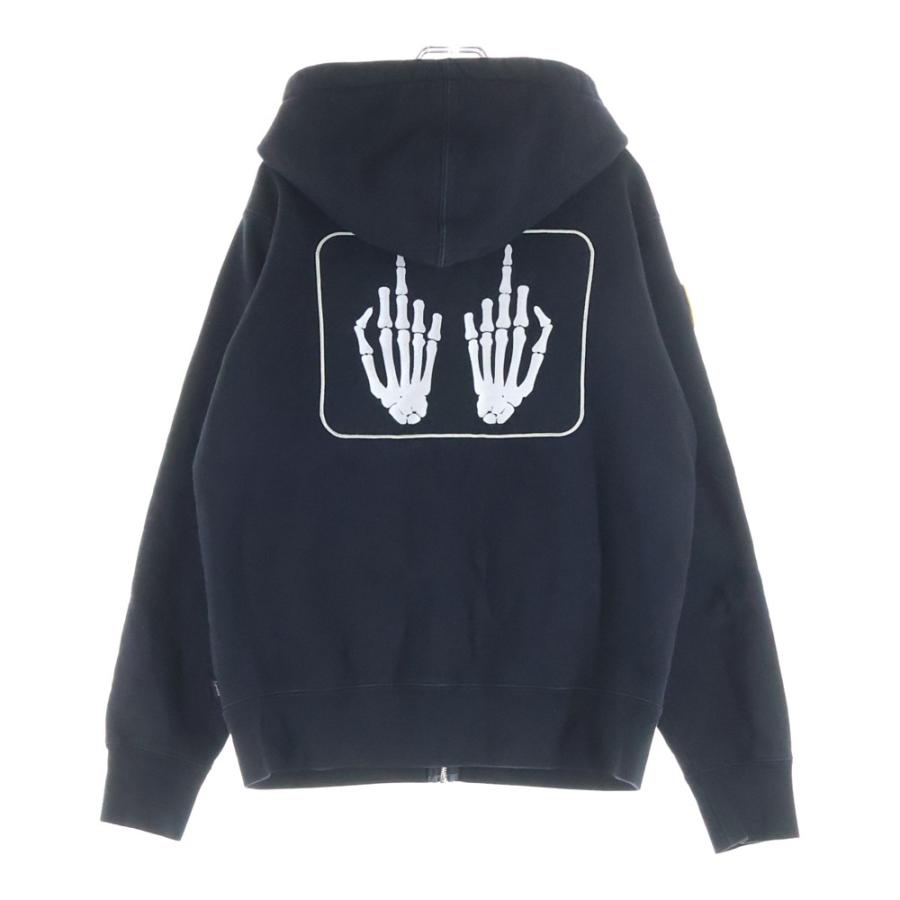 ぽ*ん様 シュプリーム　ヒステリックグラマー ビックロゴ パーカー 17AW Supreme（シュプリーム） 17AW × Hysteric Glamour Patches Zip Up