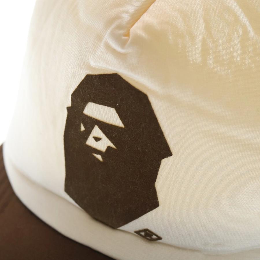 A BATHING APE（アベイシングエイプ） メッシュキャップ ブラウン