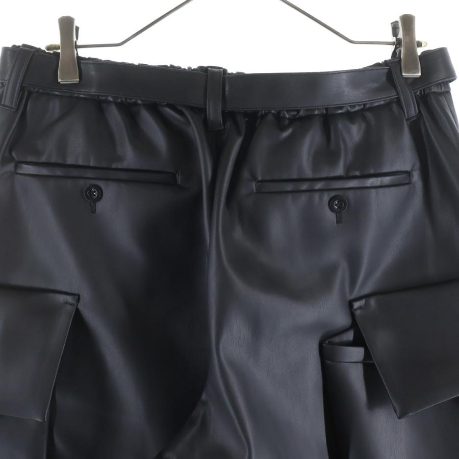 えおう【新品】sacai 25aw Faux Leather Pant SACAI 25AW レザーパンツ Faux Leather Pants サカイ (sacai/パンツ