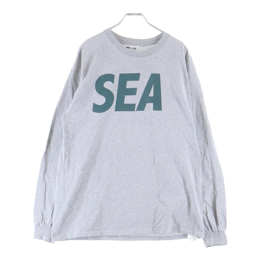 WIND AND SEA ウィンダンシー　ロンTT WIND AND SEA】ウィンダンシー◇ロゴ Tシャツ (WIND AND SEA/Tシャツ