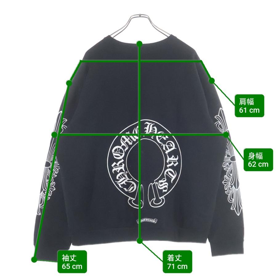 CHROME HEARTS（クロムハーツ） Horseshoe Crewneck Sweatshirt ホース