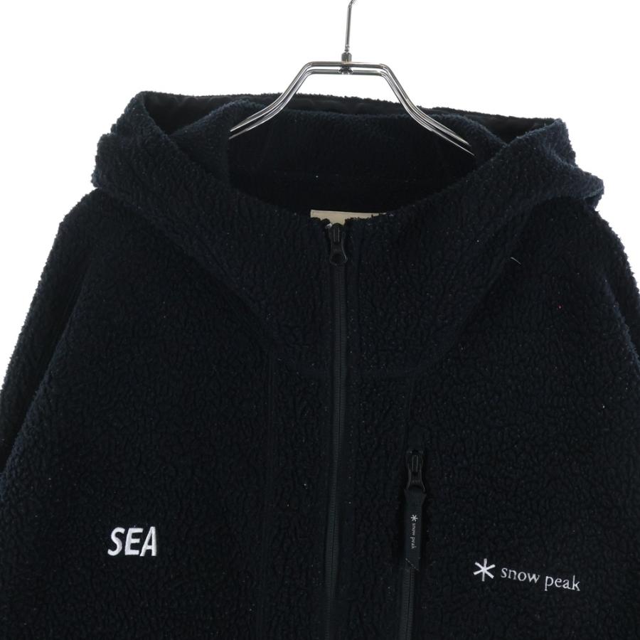 snow peak（スノーピーク） 21AW×WIND AND SEA BOA FLEECE JACKET