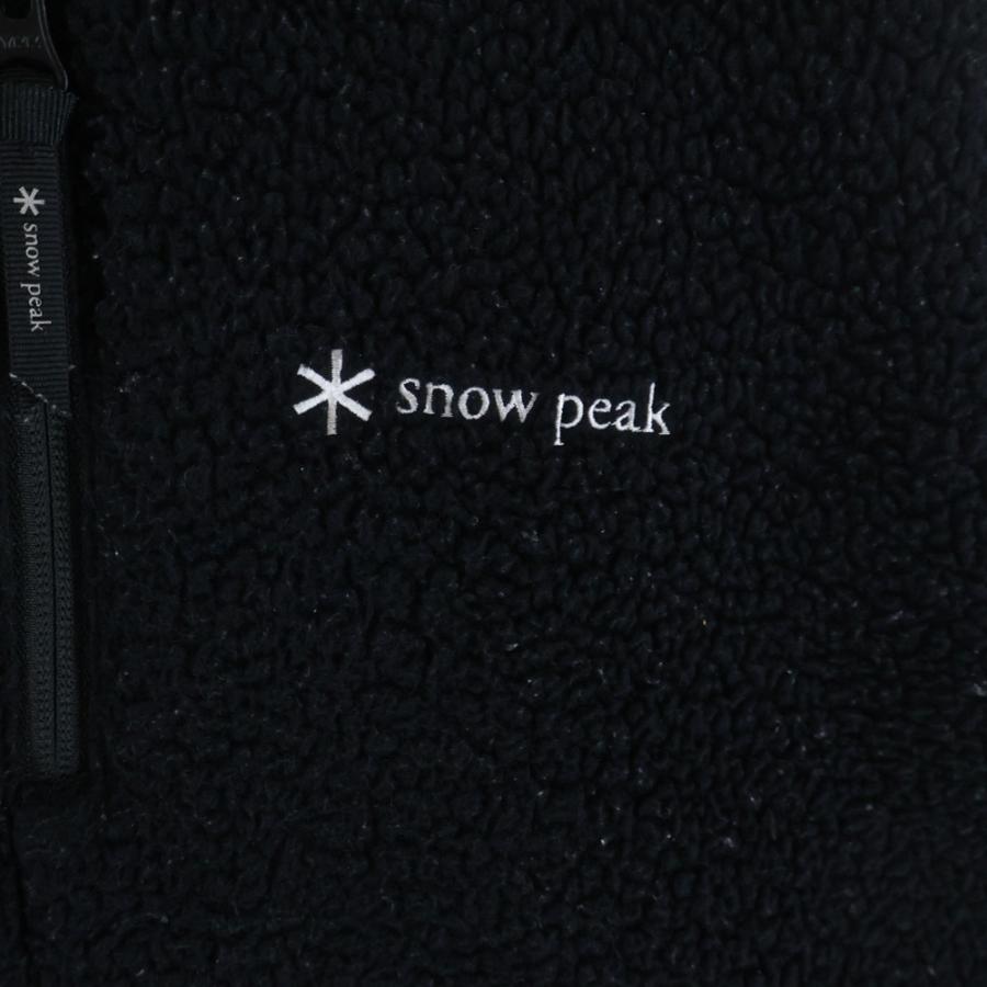 snow peak（スノーピーク） 21AW×WIND AND SEA BOA FLEECE JACKET