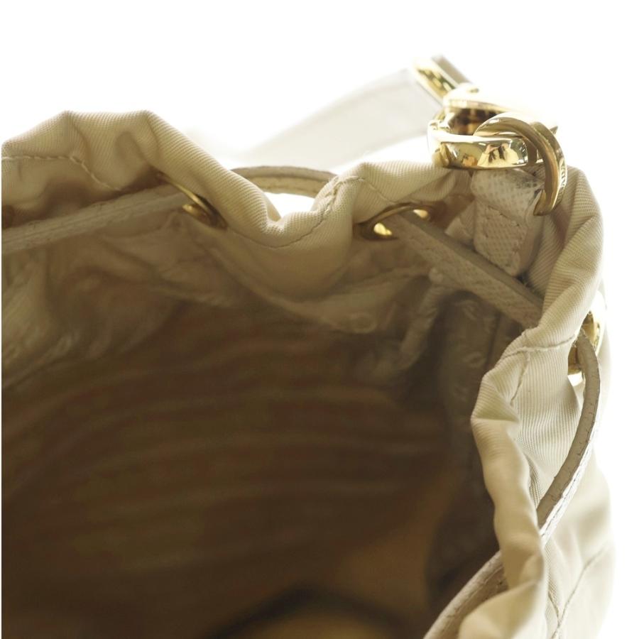 PRADA プラダ Re-Edition 1995 Chaine Re-Nylon Shoulder Bag 1BH038 リナイロン チェーンショルダーバッグ ベージュ/ゴールド レディース PRADA（プラダ） Re-Edition 1995 Chaine Re-Nylon Shoulder Bag