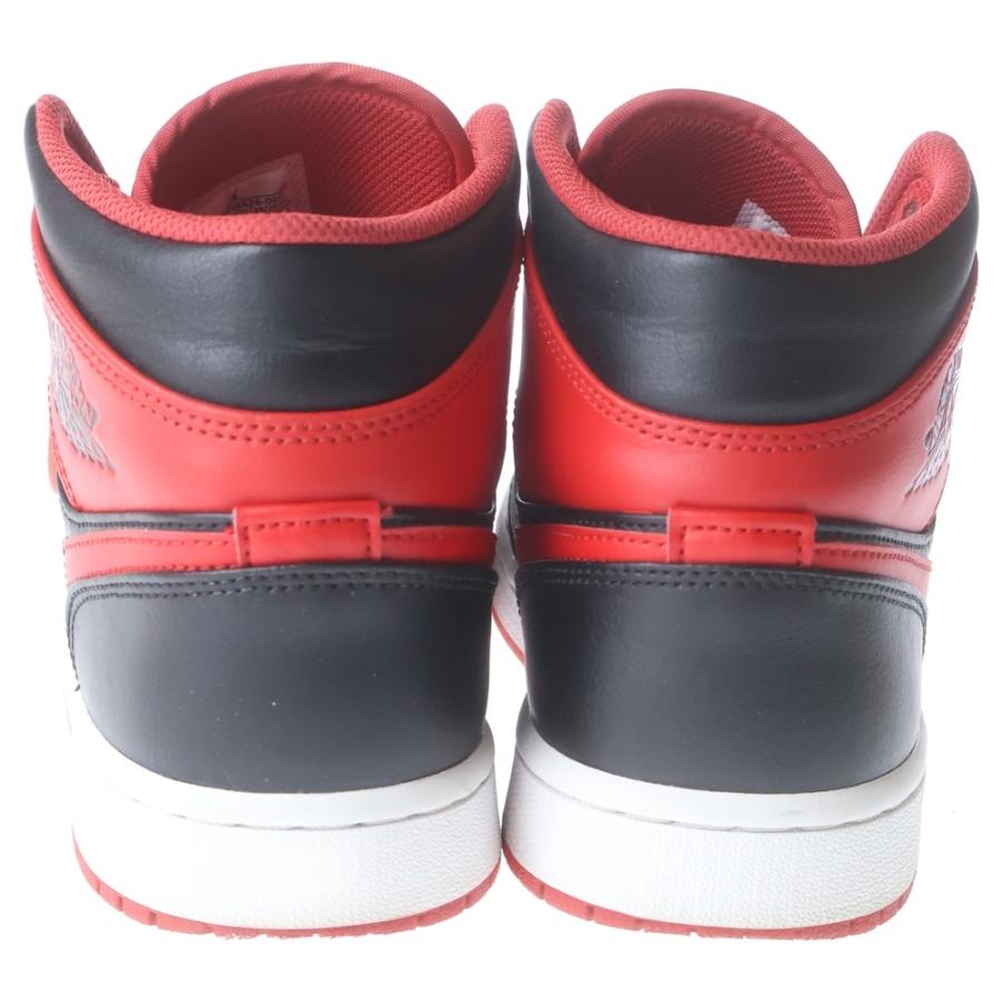 NIKE（ナイキ） AIR JORDAN 1 MID BRED TOE エアジョーダン1 ブレッド