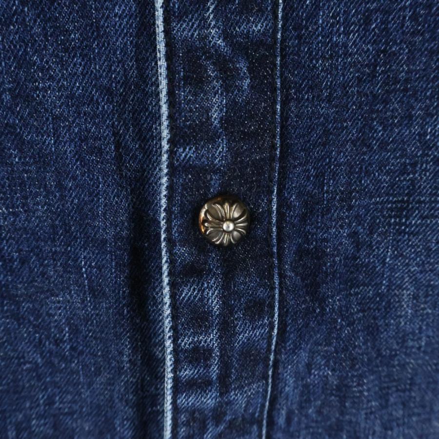 CHROME HEARTS（クロムハーツ） LOOSEENDS クロスパッチ デニムシャツ