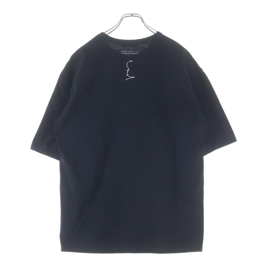 アンダーカバー UNDERCOVER コットン ニット カットソー Tシャツ 黒 UNDERCOVER（アンダーカバー） tシャツ UC1F4892-2 メンズ レディース