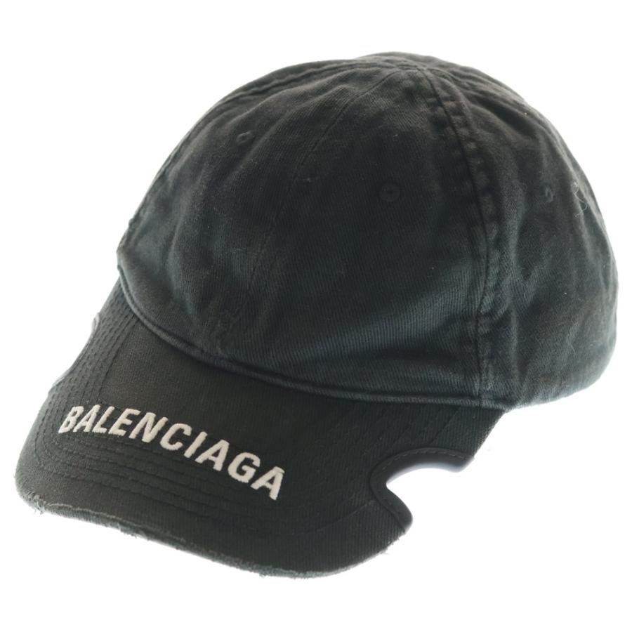 BALENCIAGA（バレンシアガ） 22AW HAT NOTCH LOGO VISOR ロゴ刺繍