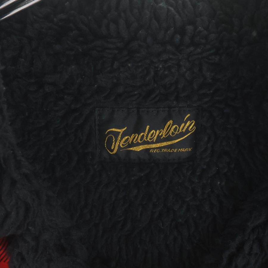 TENDERLOIN（テンダーロイン） T-SHERPA SHT W チェック柄 裏地ボア