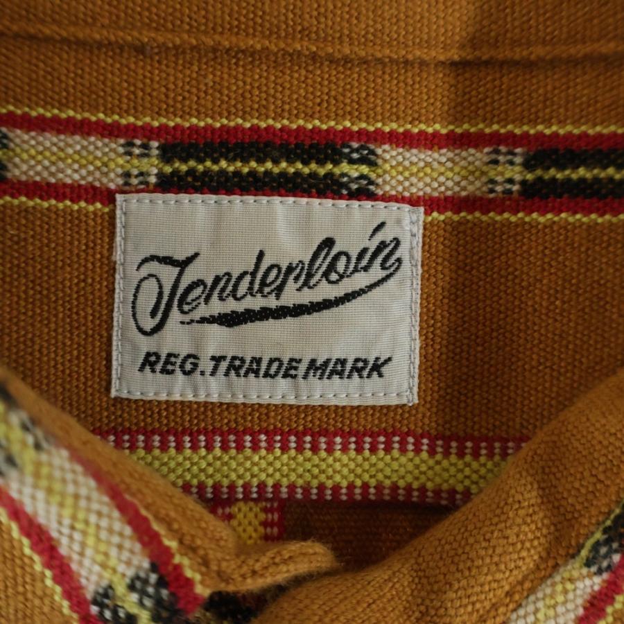 TENDERLOIN（テンダーロイン） T-NATIVE SHT ネイティブ柄 長袖シャツ