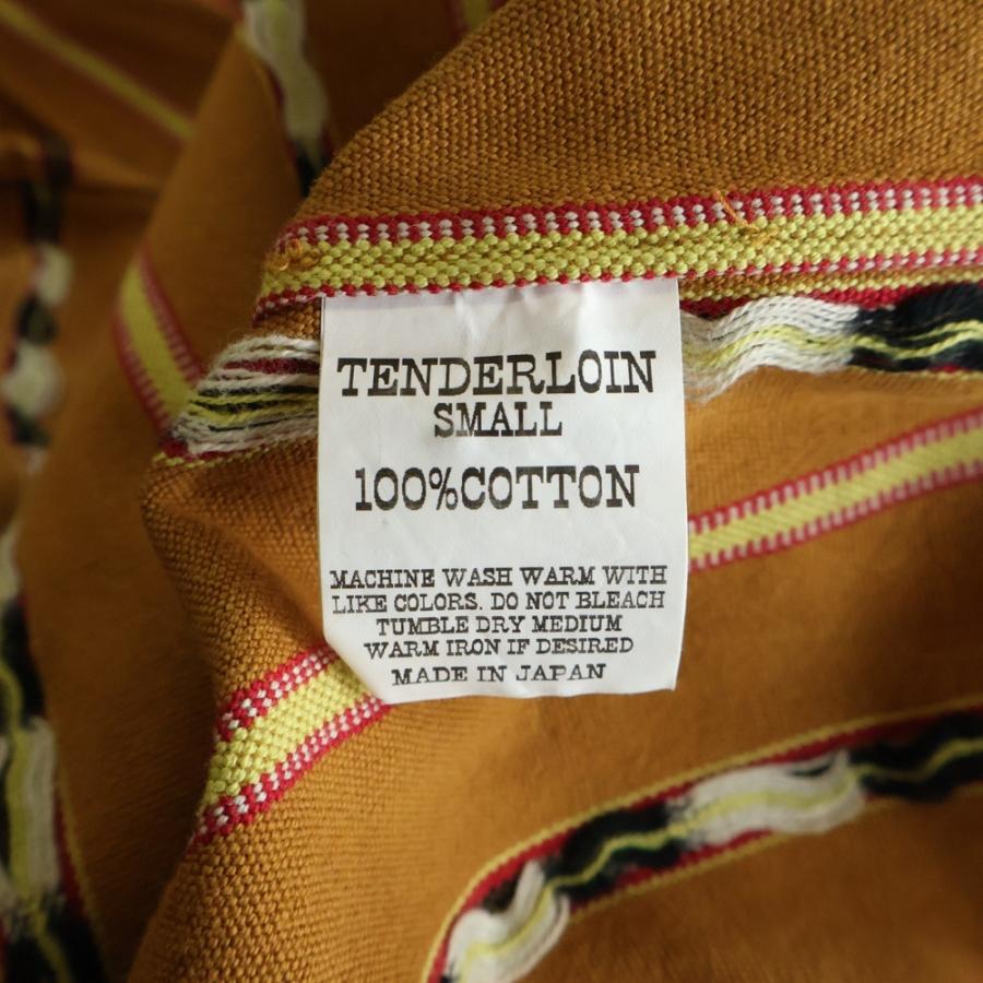 TENDERLOIN（テンダーロイン） T-NATIVE SHT ネイティブ柄 長袖シャツ