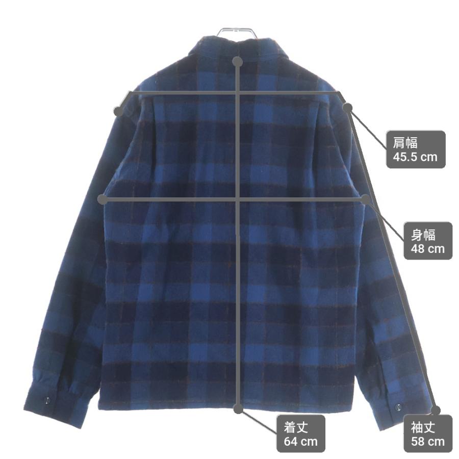 TENDERLOIN（テンダーロイン） WOOL SHT WP ウールチェック 長袖シャツ