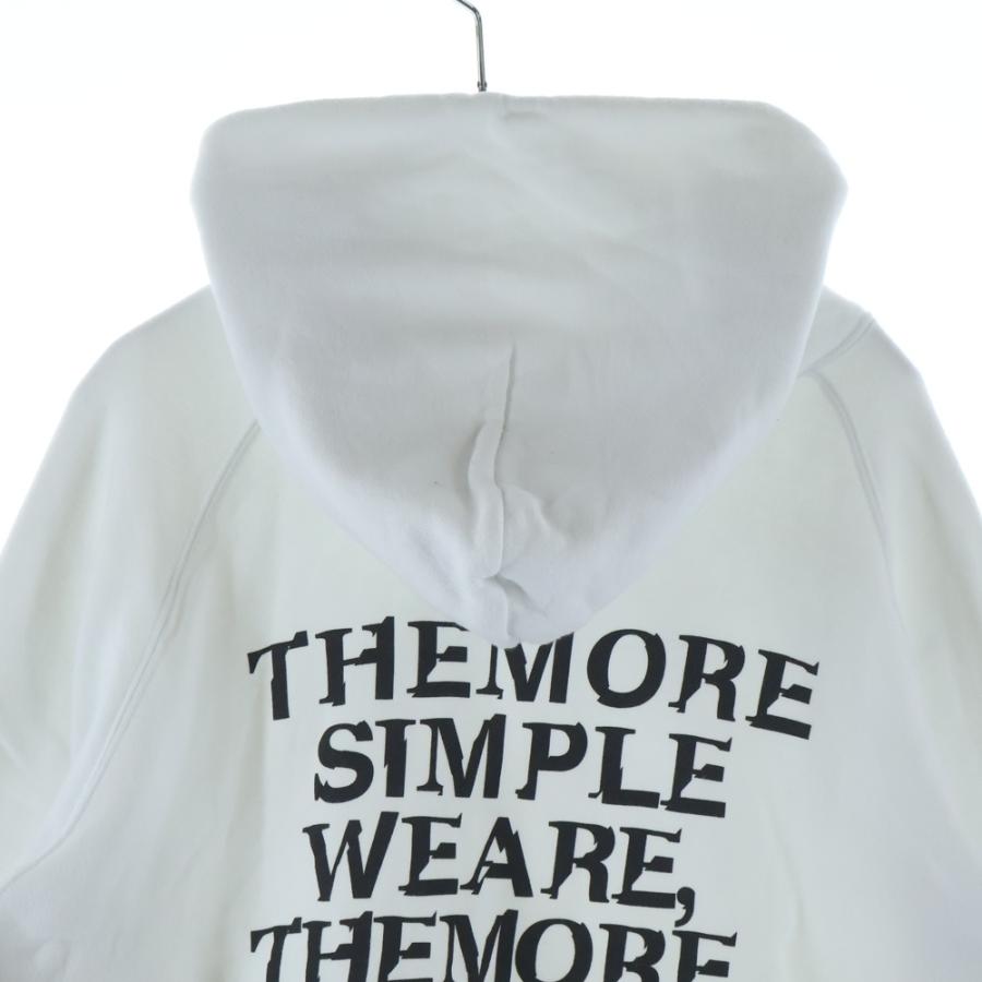 sacai - Sacai サカイ 2024年モデル 24-0796S Print Hoodie プリント プルオーバー フーディ パーカー ホワイト系 1【中古】 sacai（サカイ） 24SS Print Hoodie バックプリント プリント パーカー