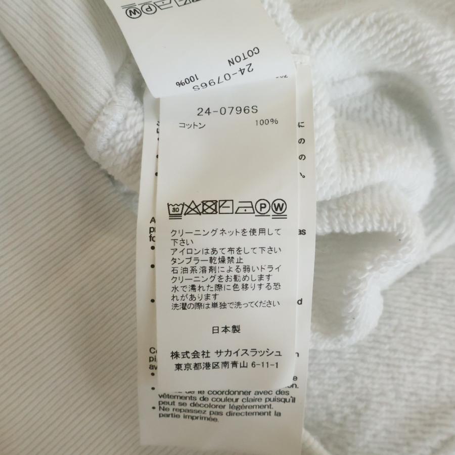sacai（サカイ） 24SS Print Hoodie バックプリント プリント パーカー