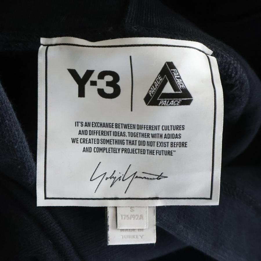 Y-3 ワイスリー ×PALACE 22AW Logo Hoodie フロントロゴ バックロゴ