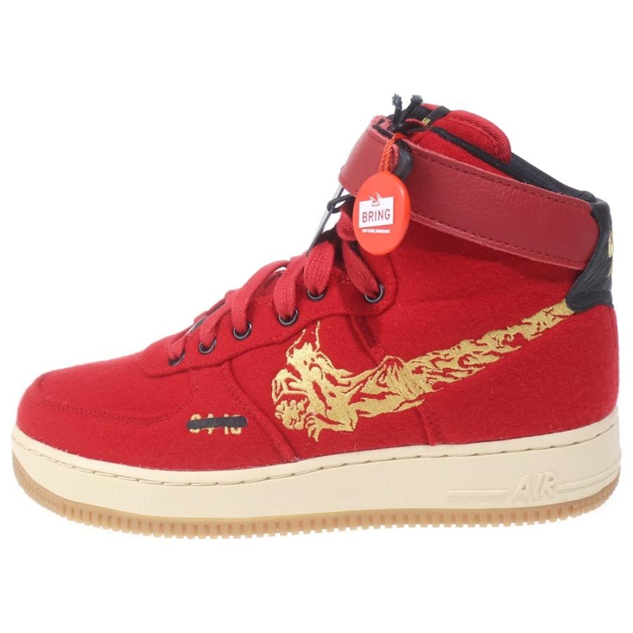 NIKE ナイキ ×MAHARISHI AIR FORCE 1 HIGH MAHARISHI RED CI3900-992 マハリシ エアフォース 1 ハイ バイユー ローカットスニーカー レッド US8/26cm NIKE（ナイキ） ×MAHARISHI AIR FORCE 1 HIGH MAHARISHI RED CI3900