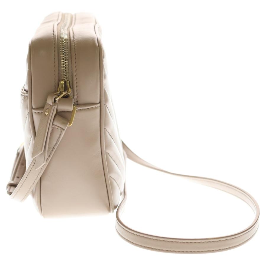 YVES SAINT LAURENT イヴサンローラン LOU CAMELA キルティング カメラバッグ ショルダーバッグ べージュ レディース 715232 Yves Saint Laurent（イヴ・サンローラン） LOU CAMELA キルティング