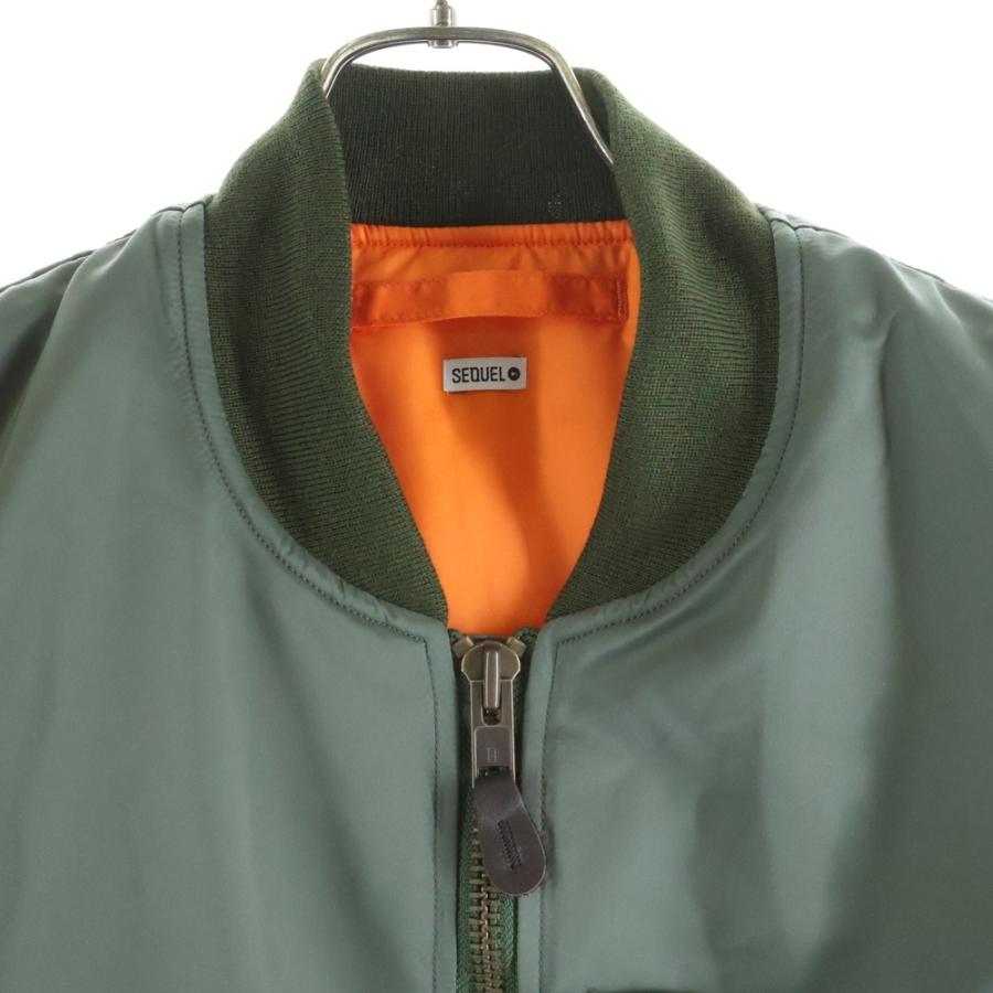 SEQUEL シークエル 25AW MA-1 フライトジャケット オリーブ SQ-25AW-JK