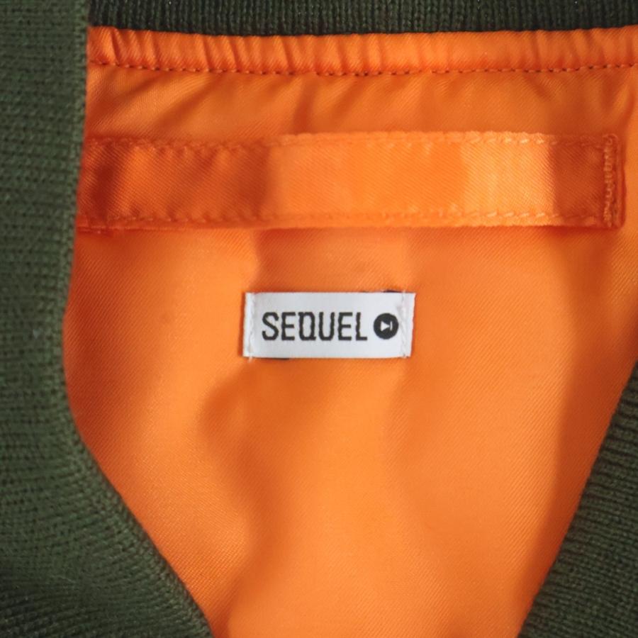 SEQUEL シークエル 25AW MA-1 フライトジャケット オリーブ SQ-25AW-JK