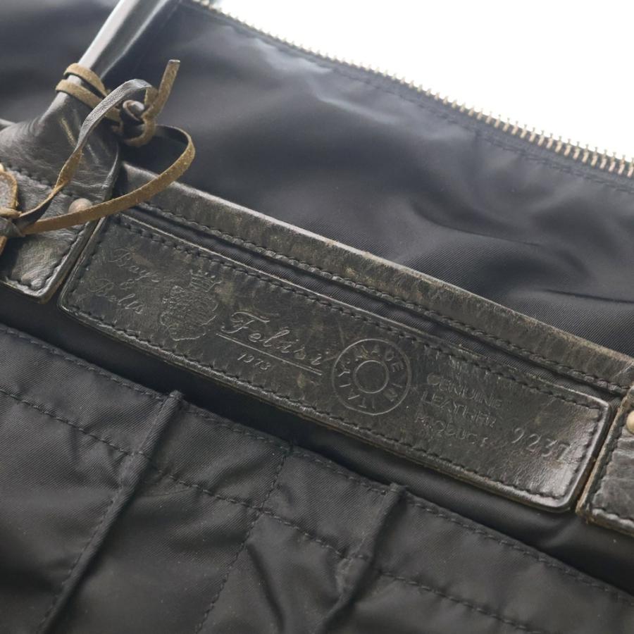 Felisi（フェリージ） 9237/DS ナイロン レザー ヘルメットバッグ