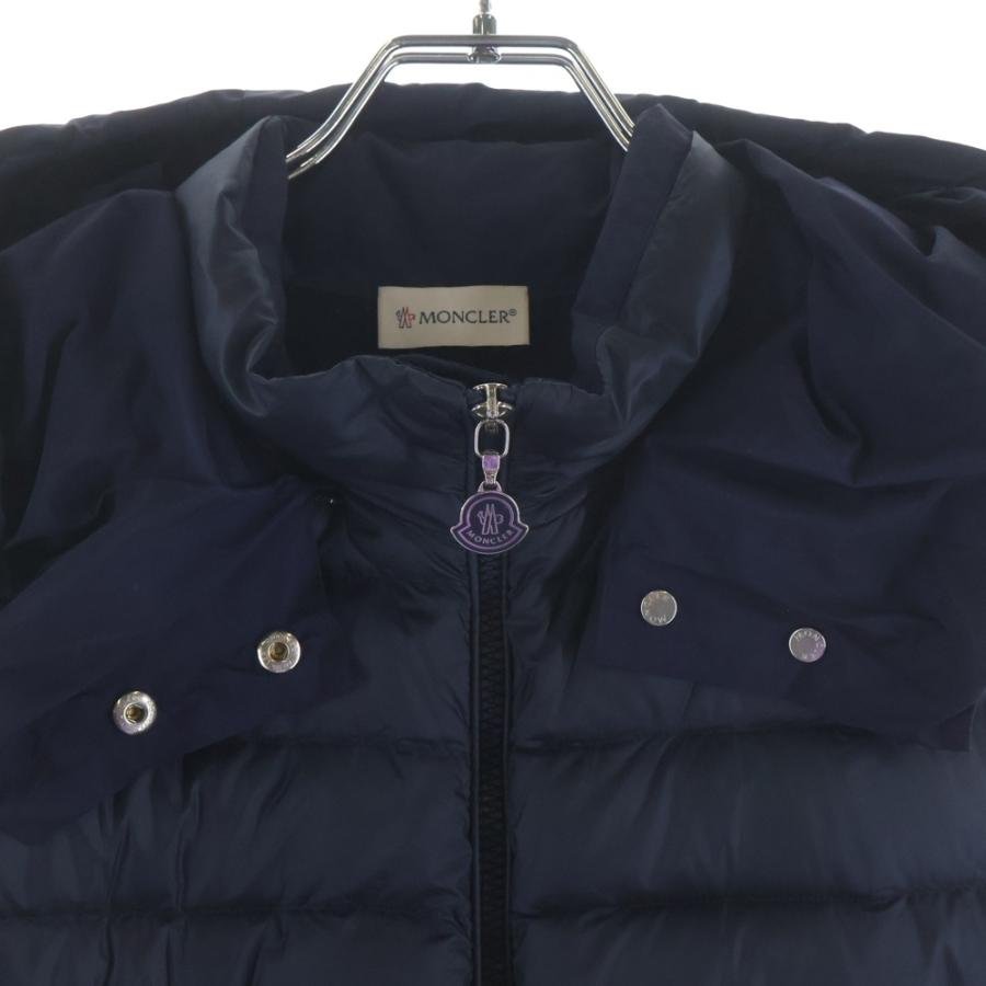 MONCLER（モンクレール） 18SS GILET 裾フリル 異素材切替 フーデッド