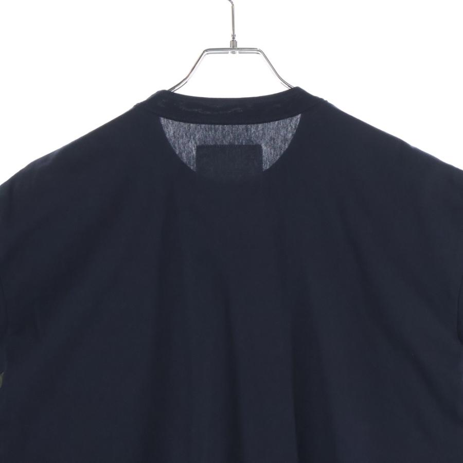 sacai（サカイ） リップストップパネル 半袖Tシャツ カットソー