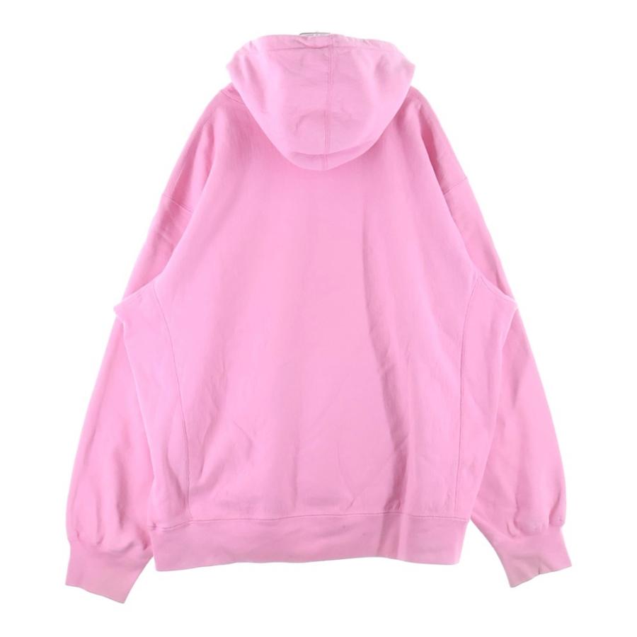 シュプリーム　supreme ピンク フード付きパーカー Supreme（シュプリーム） 21AW Number One Hooded Sweatshirt フロント